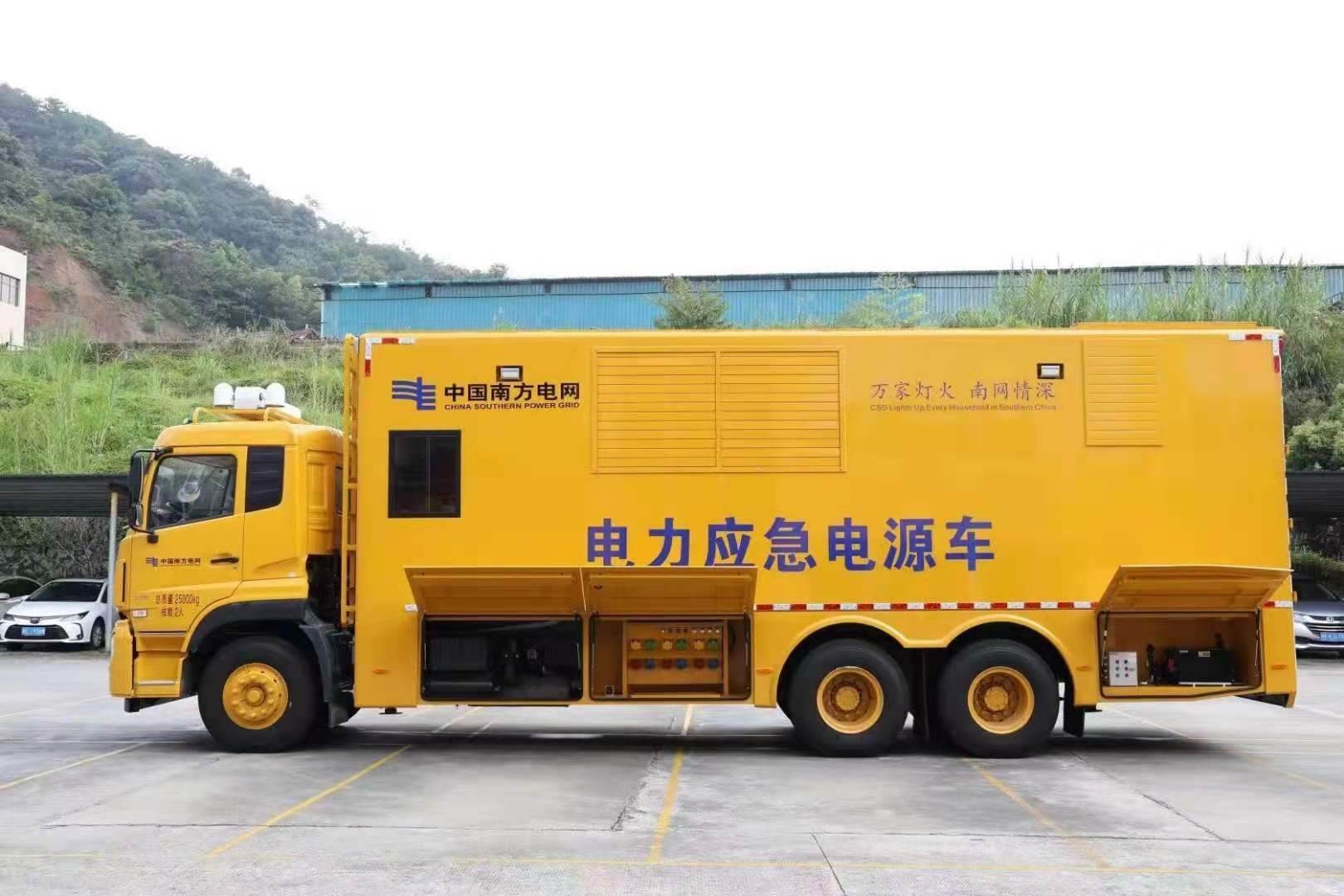 金秀安康大型柴油发电机发电车UPS电源出租租赁